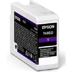 Картридж струйный Epson C13T46SD00, пурпурный, 25 мл