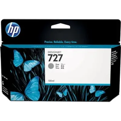 (Спец.цена) Оригинальный картридж HP №727 (B3P24A) для HP DesignJet T1500/ T1530/ T2500/ T2530/ T3500/ T920/ T930, серый, 130 мл.
