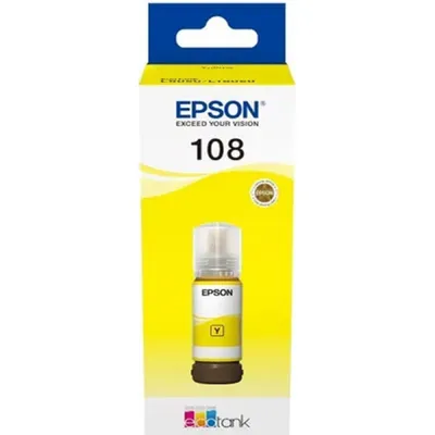 Контейнер EPSON T09C тип 108 с желтыми чернилами для L8050/L18050, 70 мл (7200 стр.)