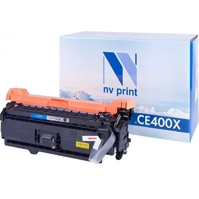 Картридж лазерный NV-Print NV-CE400XBk, для HP CLJ Color M551/M551n/M551dn/M551xh5, черный, 11000 стр.
