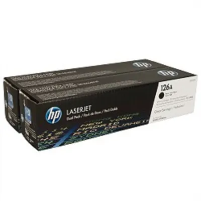 Тонер-картридж HP 126A Black Dual Pack для CP1025/nw LJ Pro 100 M175/M275 (2х1200 стр) ( CE310AD )