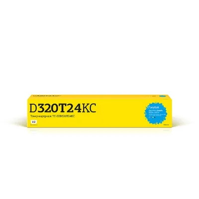 Тонер-картридж T2 TC-SDD320T24KC, голубой, 24000 стр., с чипом