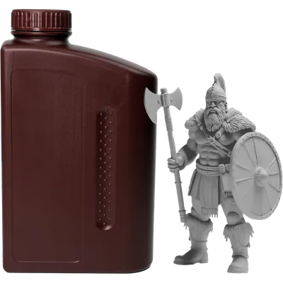 NV-3D-ABS-L-RESIN-GREY Фотополимерная смола NV PRINT ABS Like Resin Grey для 3D  печати  1  кг (бут)