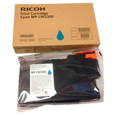 Картридж гелевый Ricoh type MP CW2200 for MP CW2200SP/CW2201SP cyan 100 мл/461 стр. Официальный поставщик Ricoh