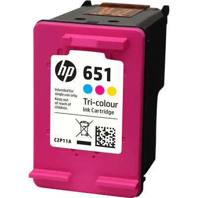 C2P11AE - HP 651 Tri-Color Original Ink Cartridge для HP DeskJet Ink Advantage 5500, 5600 series