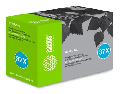 Картридж Cactus CS-CF237X, черный, 25000 стр., с чипом