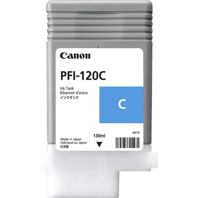 Картридж струйный Canon PFI-120 C 2886C001 голубой (130 мл) для Canon imagePROGRAF TM-200/205