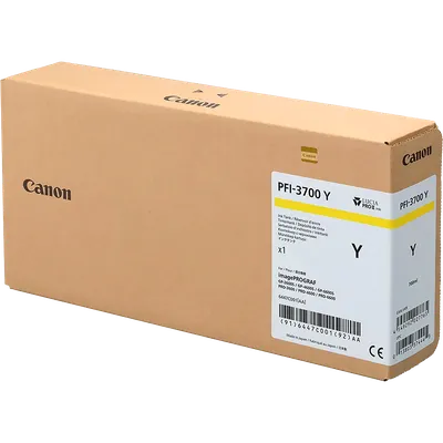 Картридж Canon 6447C001 (PFI-3700Y), желтый