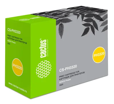 -/ Картридж лазерный Cactus CS-PH3320 106R02304 черный (5000стр.) для Xerox Phaser 3320