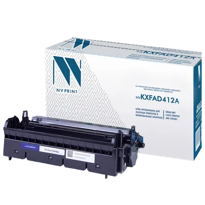 Блок фотобарабана NV Print NV-KXFAD412A, для Panasonic KX-MB, 6000 стр., монохромный