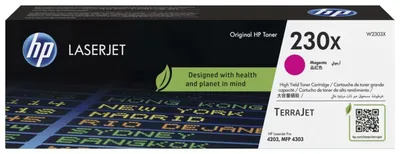W2303X - HP 230X Magenta LaserJet Toner Cartridge for Color LJ Pro 4203/4303, up to 5500 pages