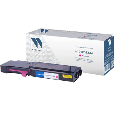Картридж лазерный NV Print NV-106R02234M, Magenta, для Xerox Phaser 6600/WC6605, 6000 стр.