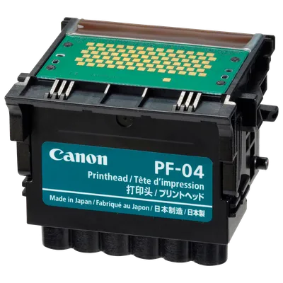 Печатающая головка Canon PF-04 (3630B001) черный для Canon iPF650, iPF655, iPF670, iPF680, iPF685, iPF750, iPF755, iPF760, iPF765, iPF770, iPF780, iPF785, iPF830, iPF840, iPF850.