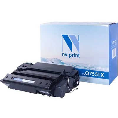 Картридж NV Print NV-Q7551X, черный, 13000 стр, HP LaserJet P3005