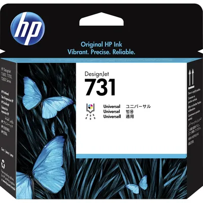 (Спец.цена) Оригинальная печатающая головка HP P2V27A №731 для HP DesignJet T1700/ T1700dr, цветная, 2-х канальная