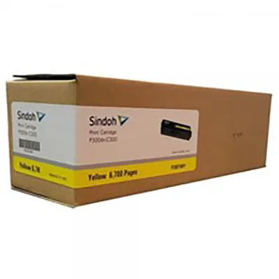 P300T6KY-W Картридж лазерный Sindoh для P300 и МФУ Sindoh C300 желтый (6 700 стр.), P300T6KY-W (в составе комплекта)