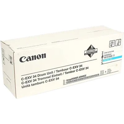 Драм-картридж Canon 3787B003, C-EXV34С, синий, для IR ADV C2020/2030