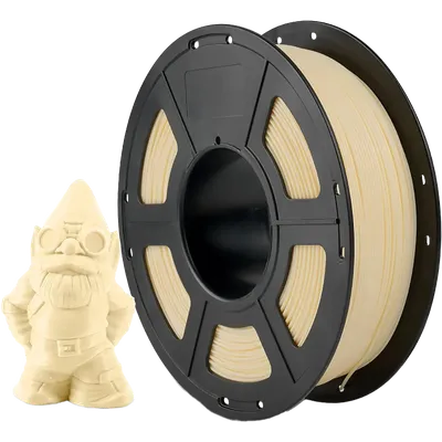 -/ Филамент NVPRINT PLA Meta Cream White для 3D печати диаметр 1.75мм  длина 330 метров  масса 1 кг