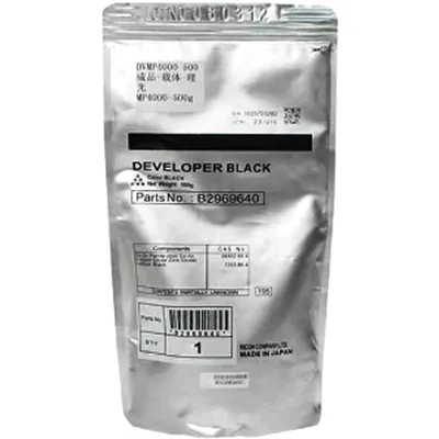 Девелопер Ricoh B2969640, MP3500-5002, черный, 500г