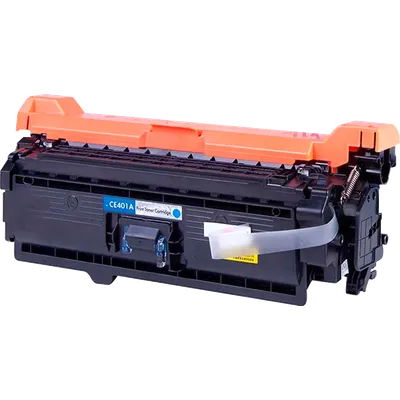 -/ Тонер-картридж NVP NV-CE401A Cyan для HP Color LaserJet 500 M575dn/ 500 M575f/ M575c/ 500 M551dn/ 500 M551n/ 500 M551xh/ 500 M570dn/ 500 M570dw (6000k)