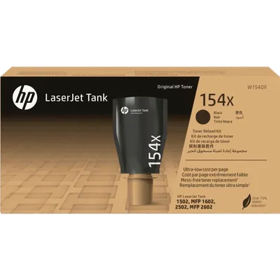 Тонер HP W1540X, 154X Black, 5000 стр.