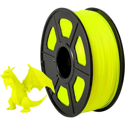 NV-3D-ABS-YELLOW Филамент NVPRINT ABS Yellow для 3D печати диаметр 1.75мм  длина 330  метров  масса  1 кг