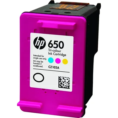 К-ж HP CZ102AE / CZ102AK для Deskjet IA 2515/2516 № 650 цветной, оригинал, гарантия на запуск