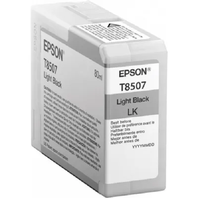 Картридж Epson C13T850700, Light Black, UltraChrome HD, 80мл