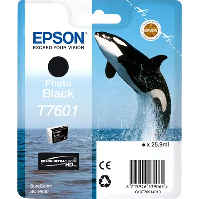Картридж струйный Epson C13T76014010, Photo Black, для SureColor SC-P600