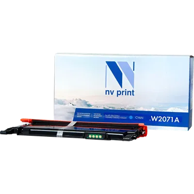 Картридж NVPrint совместимый NV-W2071A Голубой для HP 150/150A/150NW/178NW/179MFP (700k)