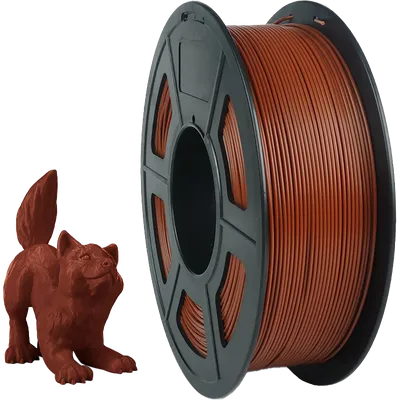 NV-3D-PETG-CHOCOLATE Филамент  PETG  Chocolate для 3D печати диаметр 1.75мм  длина 330 метров  масса 1 кг
