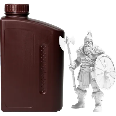 Фотополимерная смола NV Print NV-3D-TGN-RESIN-WHITE, Toughness, White, 1 кг