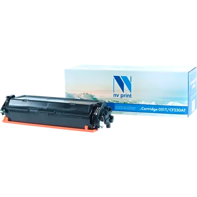 Картридж лазерный NVPrint совместимый NV-051T/CF230AT для Canon LBP-160 ser/162/MF-260 ser/264/267/269/HP LJP-M203/LJP-M227 (1700k)