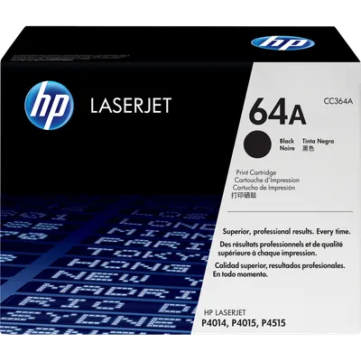 Картридж HP CC364A (64A), черный, 10000 стр.