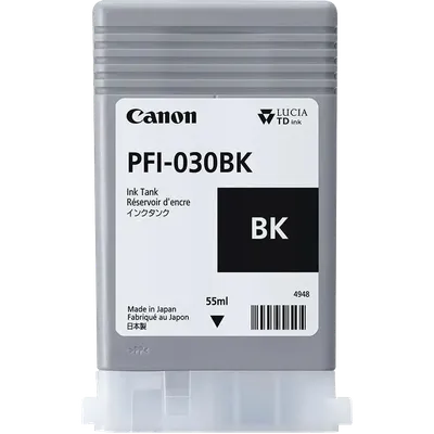 Картридж струйный Canon 3489C001, PFI-030BK, черный, 55мл