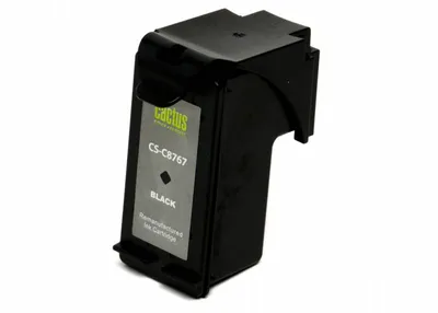 Картридж струйный Cactus CS-C8767, черный, для HP DJ 5740/5940/6540