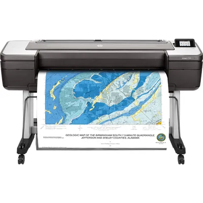 Плоттер HP DesignJet T1700dr W6B56A, 42", A0, струйный, 2400×1200 dpi
