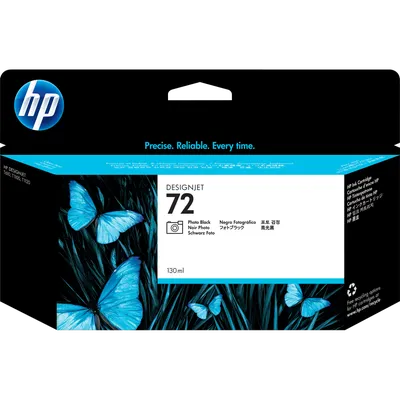 (Спец.цена) Оригинальные картриджи струйный HP 72 C9370A (130 мл, Чёрный фото) для HP DesignJet T610 | T1100 | T1100ps