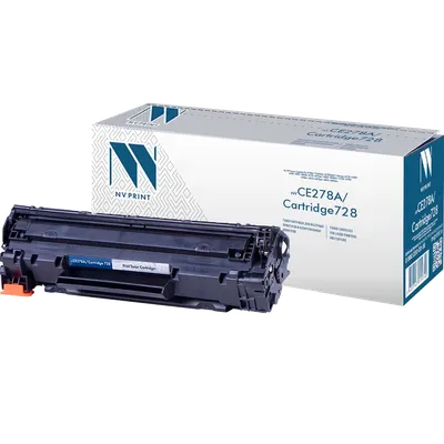 -/ Тонер-картридж NVP NV-CE278A/NV-728 универсальные для HP/Canon LaserJet Pro P1566/ P1606dn/ M1536dnf/ i-Sensys 4410/ 4430/ 4450/ 4550/ 4550d/ 4570/ 4570dn/ 4580/ 4580dn/ 4730/ 4750/ 4780w/ 4870/ 4870dn/ 4890/ 4890dw (2100k)