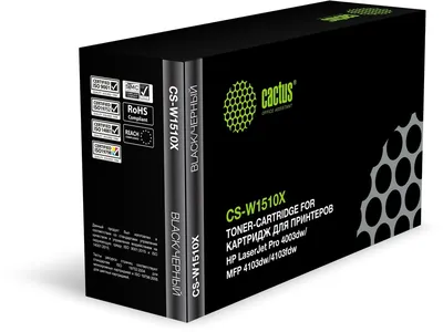 Картридж лазерный CACTUS CS-W1510X (W1510X) черный ((9700стр.) для HP LJ Pro 4003dw/MFP 4103dw/4103fdw) (CS-W1510X)