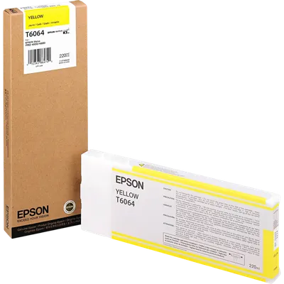Картридж струйный Epson C13T606400 для Epson Stylus Pro 4880, желтый