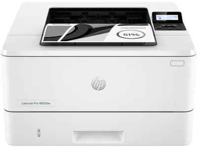 2Z610A - Принтер HP LaserJet Pro 4003dw (A4), 40 ppm, 256MB, 1.2 MHz, tray 100+250 pages, USB+Ethernet+Wi-Fii, Print Duplex, Duty - 80K pages