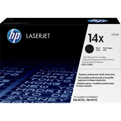 Картридж лазерный HP CF214X, Black, 17500 стр., увеличенной емкости