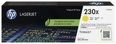 W2302X - HP 230X Yellow Original LaserJet Toner Cartridge для HP Color LaserJet Pro 4203 MFP 4303