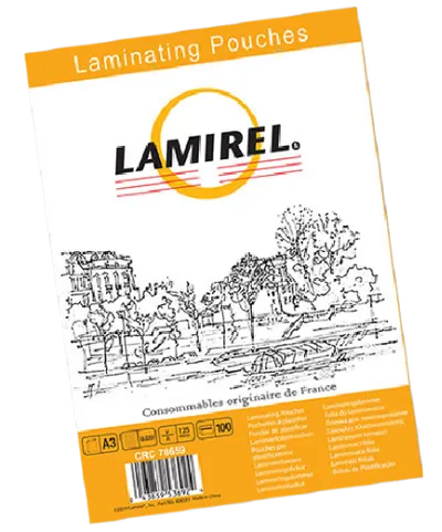 Пленка для ламинирования Lamirel LA-78659, A3, 125мкм, глянцевая, 100 шт.