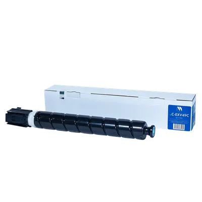 Тонер-картридж NV-Print NV-CEXV49C, для Canon iR ADV C3320/3320i/3325i/3330i/3530i/3525i/3520i, голубой, 19000 стр.