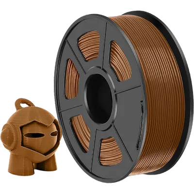 -/ Филамент NVPRINT PETG Coffee для 3D печати диаметр 1.75мм  длина 330 метров  масса 1 кг