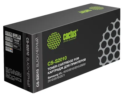 Картридж CACTUS CS-S2010, чёрный, 3000 стр., для Samsung ML-1610/2010