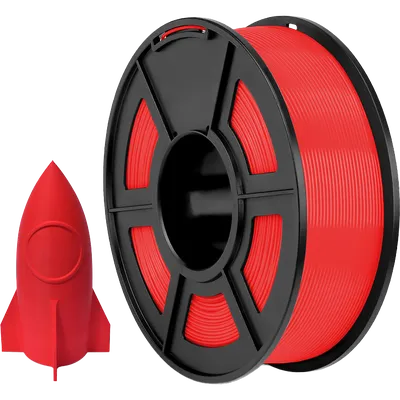 NV-3D-PLA-P-RED Филамент NVPRINT PLA+ Red для 3D печати диаметр 1.75мм  длина 330 метров  масса 1 кг