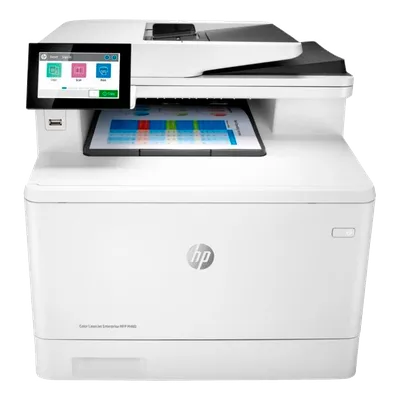 МФУ лазерное HP Color LaserJet Pro M480f (3QA55A), A4, цветной, печ. до 27 стр/мин., скан. до 29 стр/мин. (ч/б) 20 стр/мин. (цвет), 600 x 600 dpi, USB, RJ-45, Air Print, Mopria